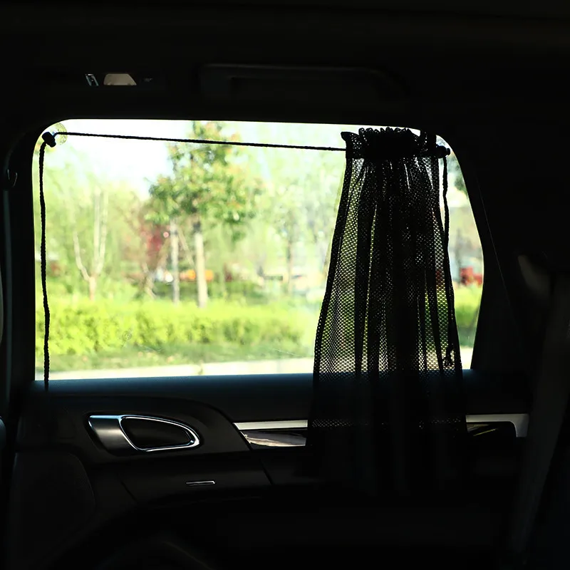 1/2 יח ' הרכב אנטי UV החלון בצד שמשיות המכונית החלון וילון אוטומטי בחזית האחורית בצד השמשה קרם הגנה עבור רוב מכוניות התמונה 0
