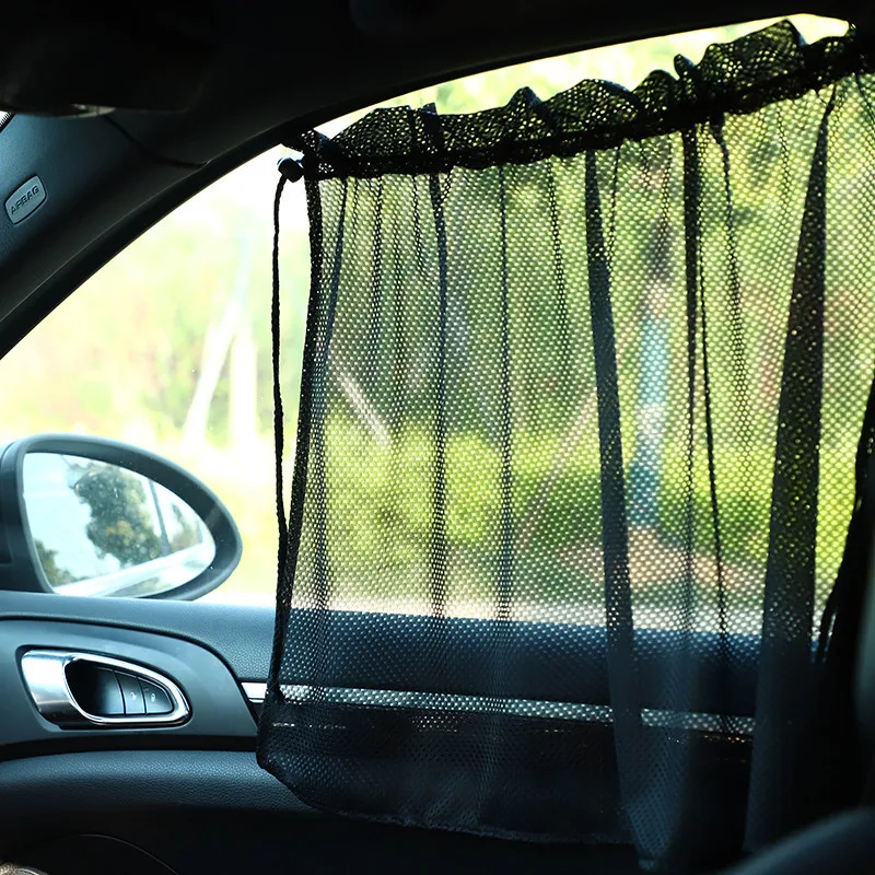 1/2 יח ' הרכב אנטי UV החלון בצד שמשיות המכונית החלון וילון אוטומטי בחזית האחורית בצד השמשה קרם הגנה עבור רוב מכוניות התמונה 1