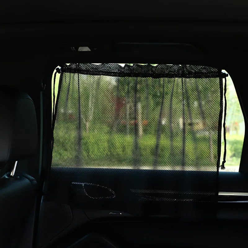 1/2 יח ' הרכב אנטי UV החלון בצד שמשיות המכונית החלון וילון אוטומטי בחזית האחורית בצד השמשה קרם הגנה עבור רוב מכוניות התמונה 2