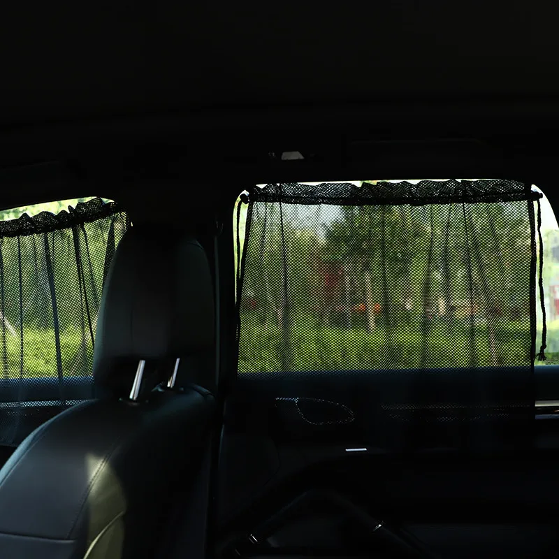 1/2 יח ' הרכב אנטי UV החלון בצד שמשיות המכונית החלון וילון אוטומטי בחזית האחורית בצד השמשה קרם הגנה עבור רוב מכוניות התמונה 3