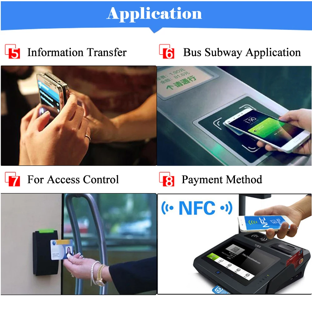 10pcs NFC Tag NFC213 תווית 213 מדבקות תגים תגים Lable מדבקה 13.56 mHz עבור huawei לשתף ios13 אישי אוטומציה קיצורי דרך התמונה 2