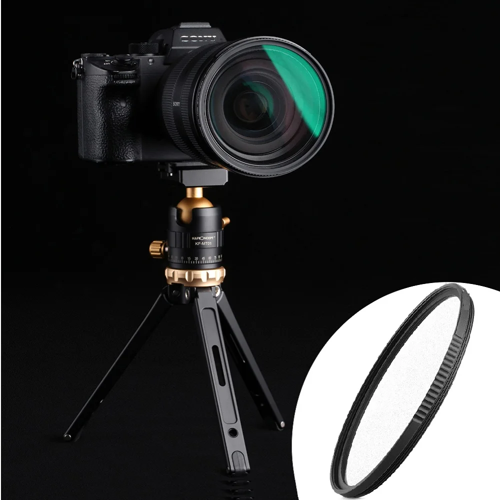 B+W המצלמה מסנן 49_52_55_58_62_67_72_77_82mm מסנן UV XS PRO MRC אובך מגן דק במיוחד עבור Nikon Canon Sony עדשת המצלמה התמונה 3