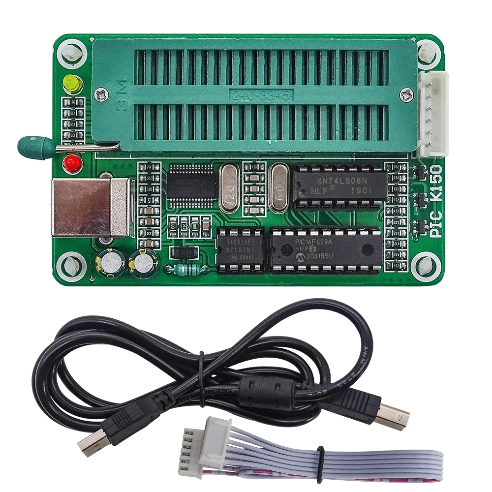 PIC K150 ICSP מתכנת USB אוטומטי תכנות לפתח מיקרו +USB כבל ICSP התמונה 0