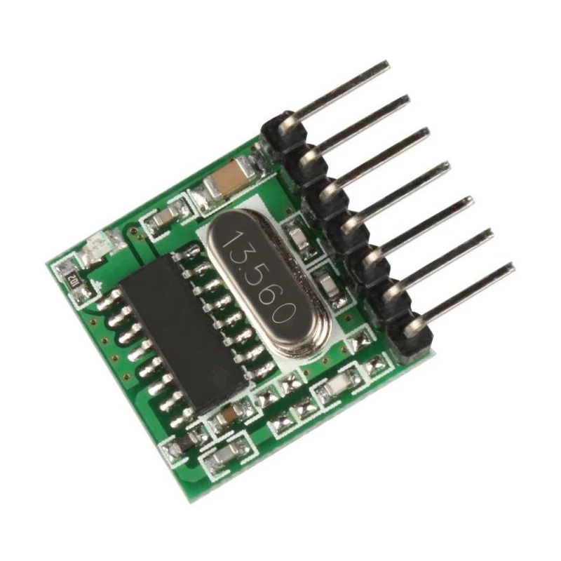 QIACHIP 5pcs/lot 433 MHz Superheterodyne משדר RF Module 433Mhz מתג שליטה מרחוק 1527 למידה קוד DIY עבור Arduino התמונה 1