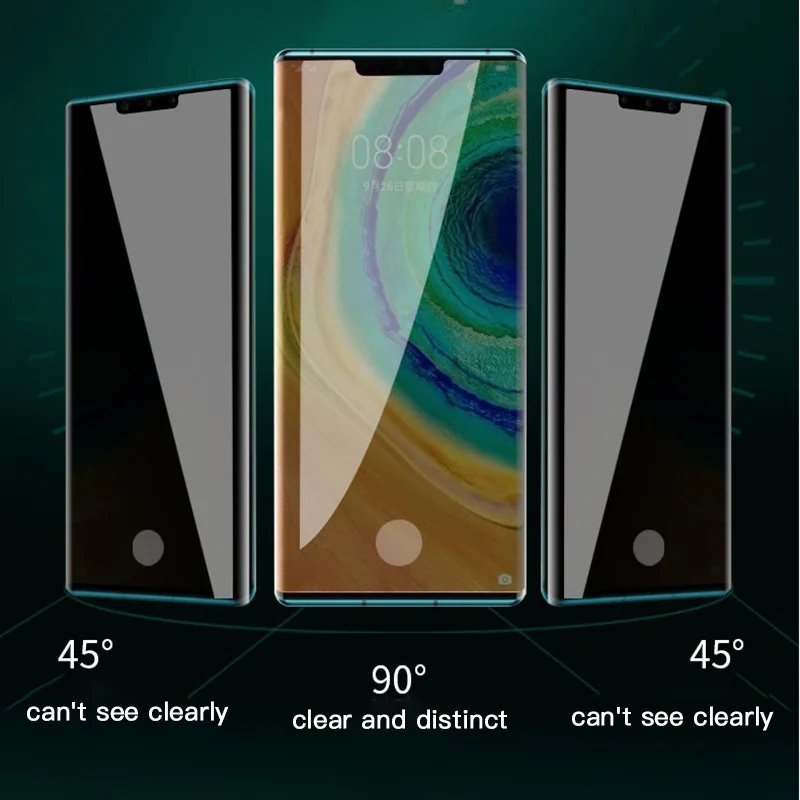 SKIG אנטי-ריגול UV זכוכית מחוסמת עבור OnePlus 11 10Pro 9R 9Pro 8Pro AcePro Ace2 עם כלי הפרטיות מגן מסך התמונה 2