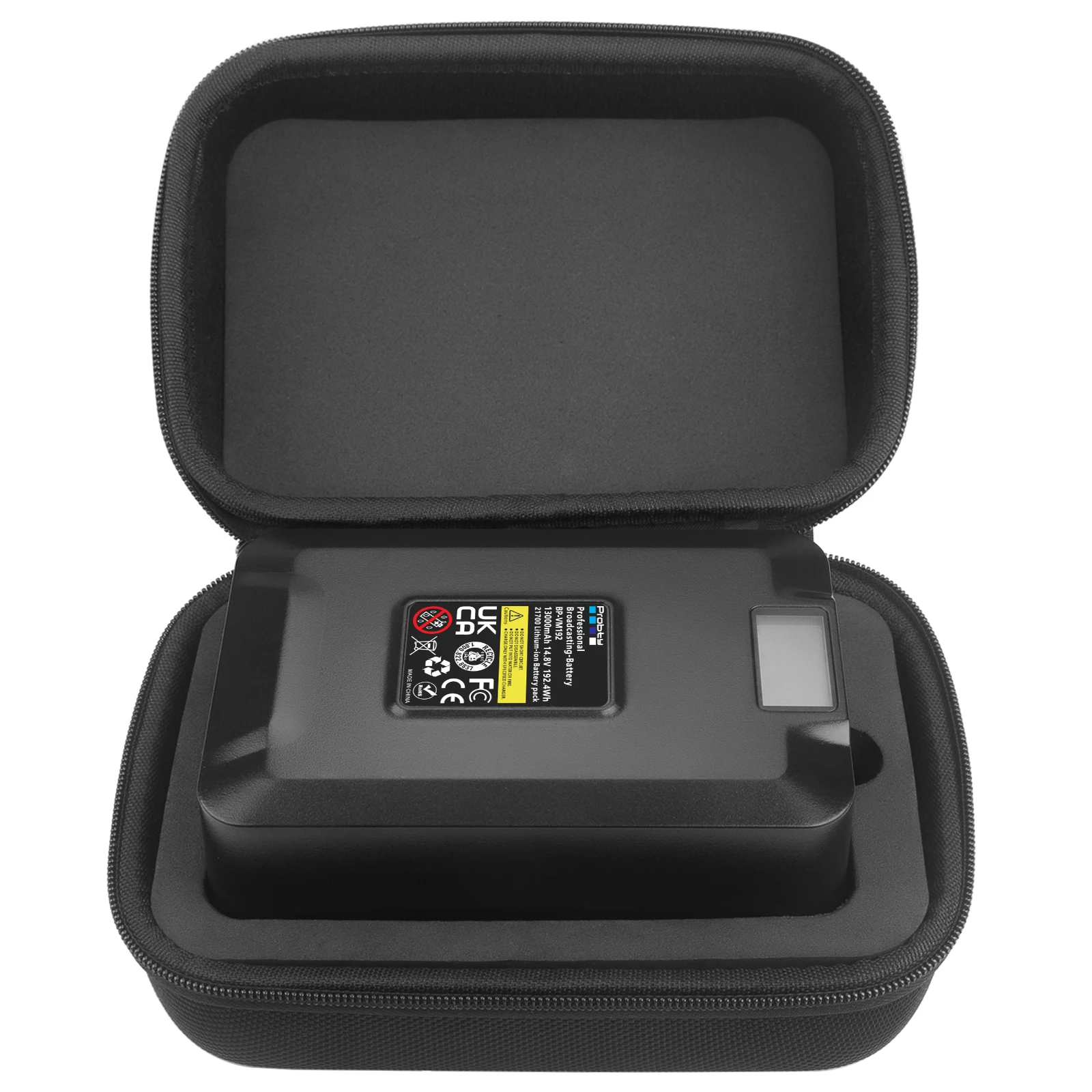 V הר סוללה 14.8 V 13000mAh/192.4 מ כולל תצוגת OLED מטען עבור Sony V-Lock לחץ דם סוללות מצלמת וידאו כולל משטרת 9V/12V FastCharge נמל התמונה 4