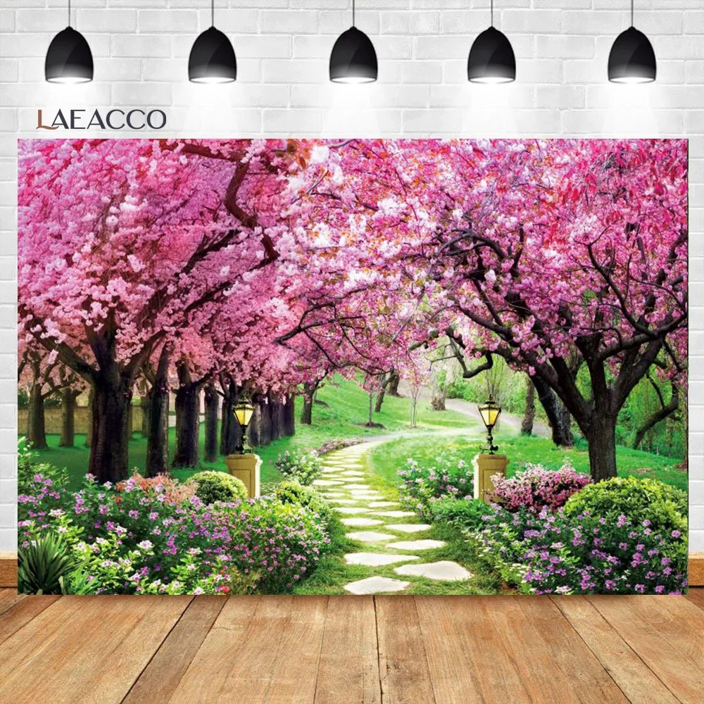 האביב טבע נוף גן פארק תפאורות לצלמים עצים פרחים גראסלאנד עיצוב היילוד צילום דיוקן רקע התמונה 2