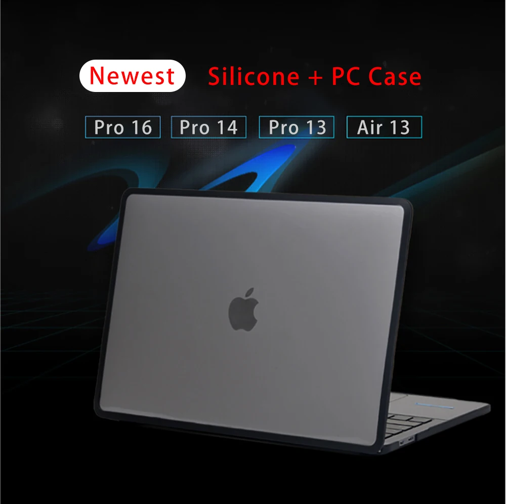 החדש רכה במקרה המחשב הנייד עבור ה-Macbook Pro 16 במקרה M1 2021 Macbook Pro 14 Funda M2 2023 Pro 13 האוויר 15 לכסות A2337 A2338 A2289 קאפה התמונה 0