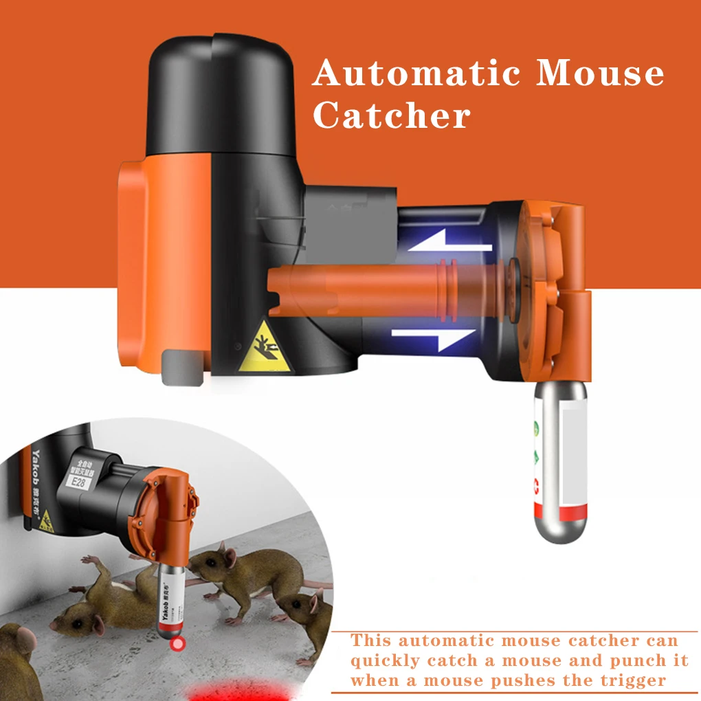 לוכד עכבר בבית אוטומטיים גליל עכברים לתפוס מכונת לא חשמלי פלסטיק ABS הדברה המכונה התמונה 0