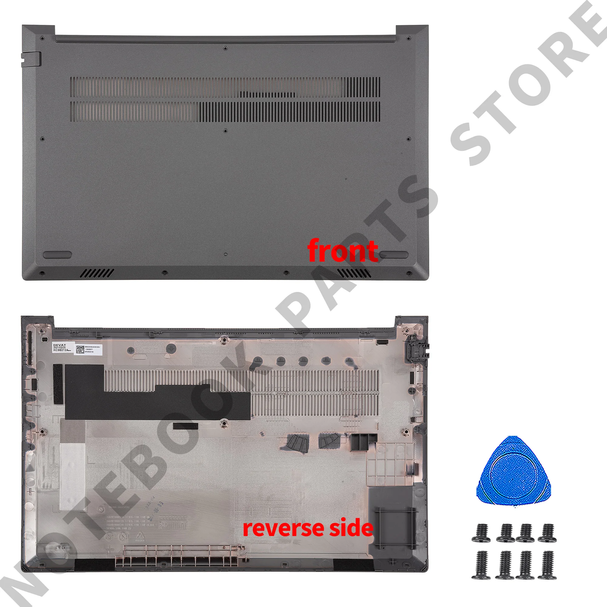 מקורי חדש עבור Lenovo ThinkBook 15 G2 ITL ThinkBook 15 G2 הם LCD מכסה אחורי מכסה/לוח/צירים/Palmrest/תחתון כיסוי 5CB1B34809 התמונה 4