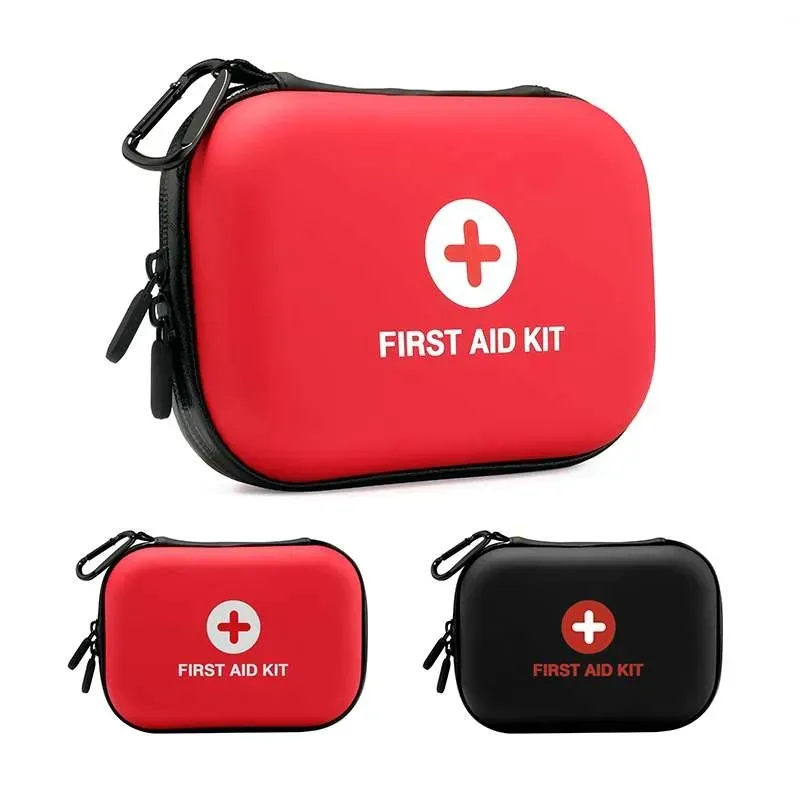 נייד חירום רפואי, תיק עזרה ראשונה תיבת אחסון ביתיים נסיעות חיצונית ציוד מחנאות רפואה ערכת הישרדות התמונה 0