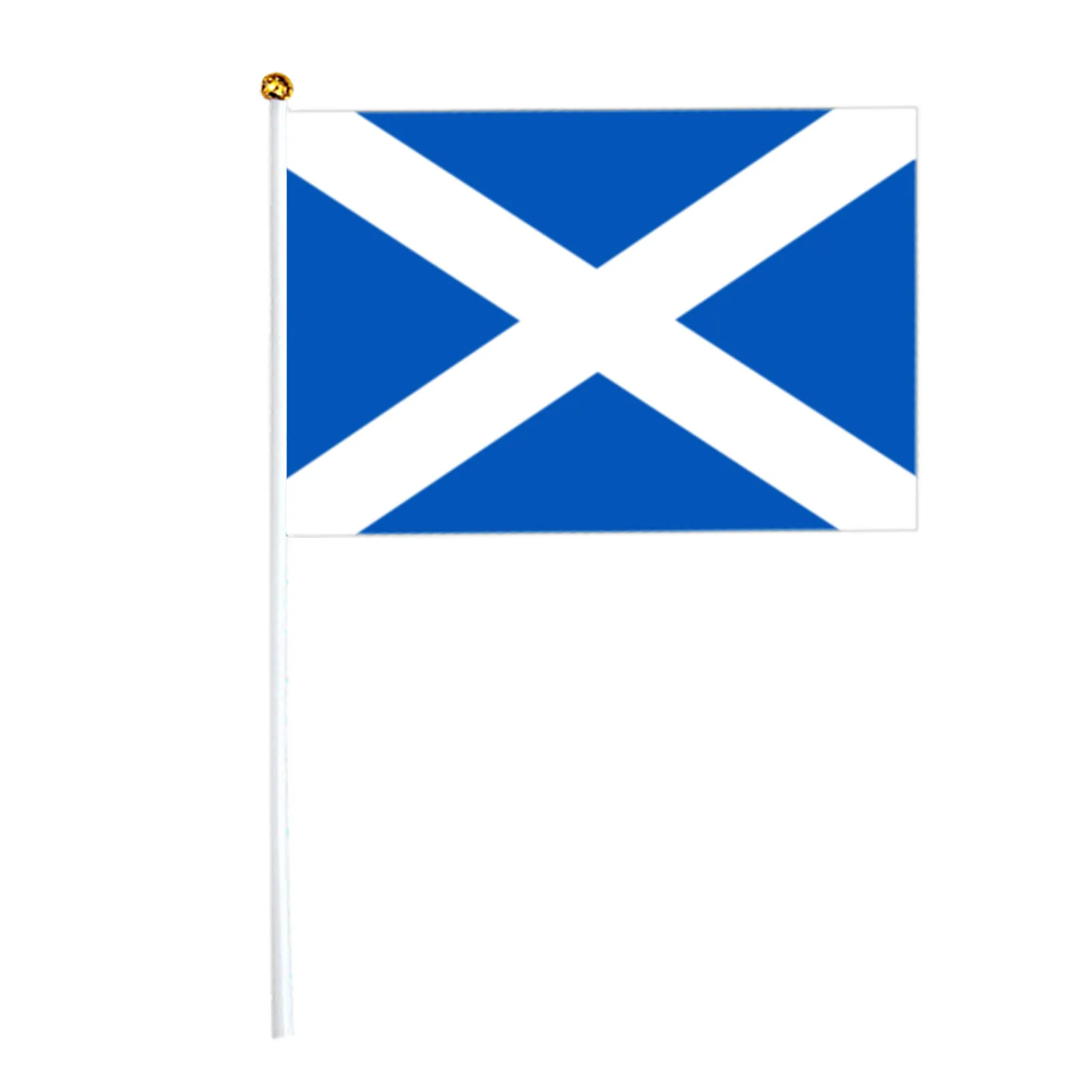 עיצוב מיני סקוטלנד, סקוטלנד בבית יד דגל מחזיק את הדגל תלוי חלון קישוט עיצוב הבית התמונה 0